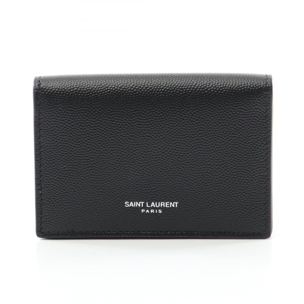 Saint Laurent Case Wallet Leather Accessory Black